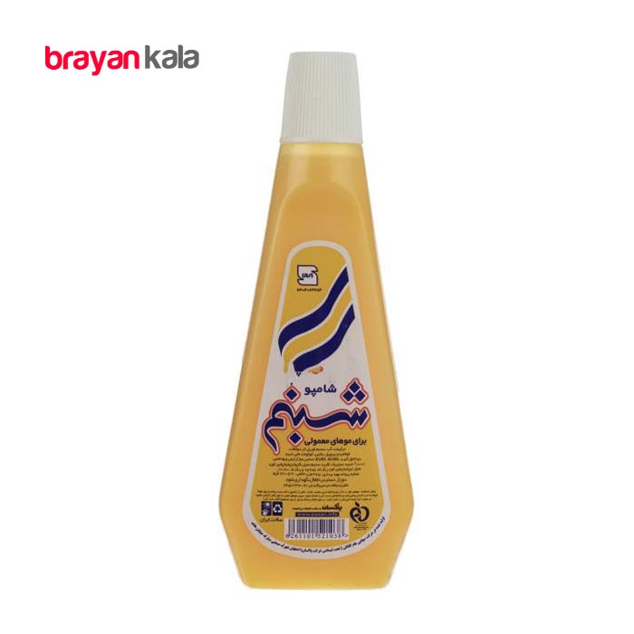 عکس اصلی شامپو موهای معمولی شبنم مقدار 220 گرم
